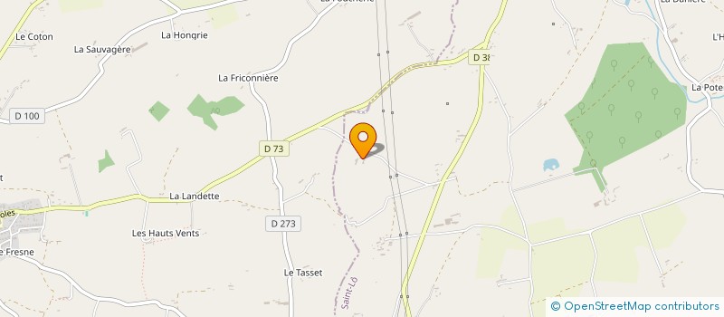 localisation de l'entreprise SCI DES GOULERIES  DANGY