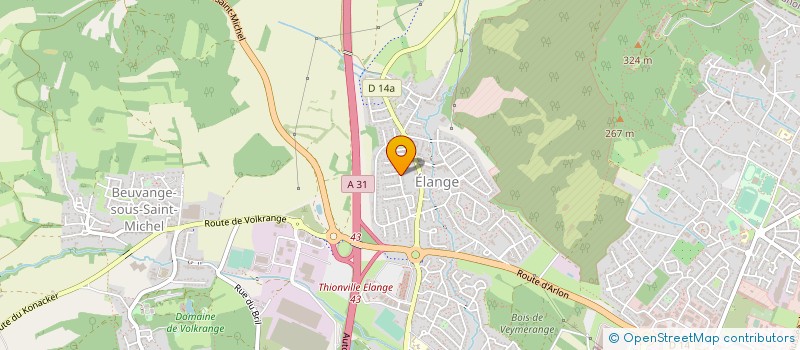 localisation de l'entreprise SCI DES GRAMINEES à THIONVILLE