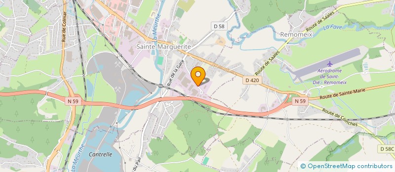 localisation de l'entreprise SCI DES GRANDES HYERES  SAINTE-MARGUERITE