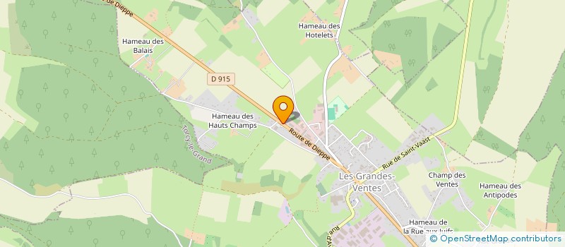 localisation de l'entreprise SCI DES GRANDES VENTES  LES GRANDES-VENTES