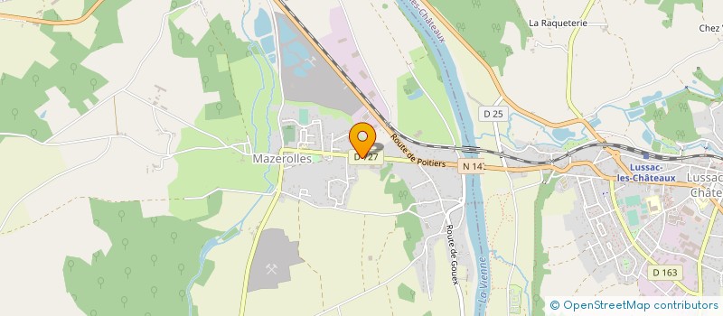 localisation de l'entreprise SCI DES GRANDES VIGNES à MAZEROLLES