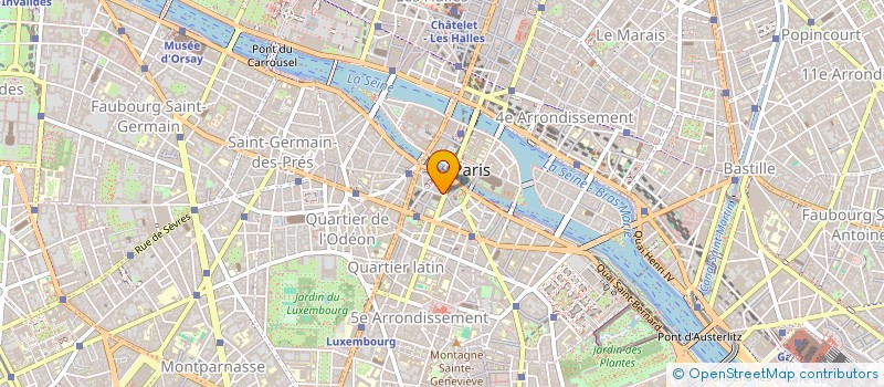 localisation de l'entreprise SCI DES GRANDS AUGUSTINS  PARIS