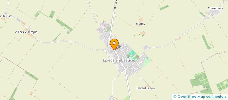 localisation de l'entreprise SCI DES GRANDS CHAMPS à EPIEDS-EN-BEAUCE