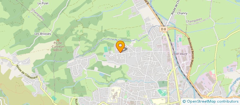 localisation de l'entreprise SCI DES GRANDS CHAMPS  MONTBRISON