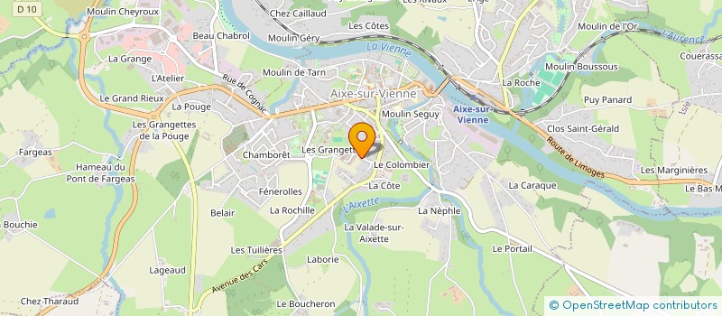 localisation de l'entreprise SCI DES GRANDS CHENES  SAINT-MARTIN-LE-VIEUX