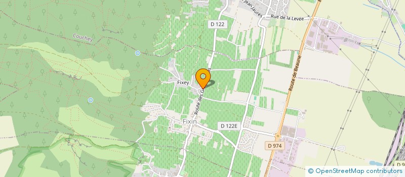 localisation de l'entreprise SCI DES GRANDS CRUS  MOREY-SAINT-DENIS