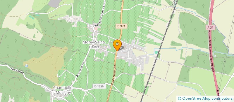 localisation de l'entreprise SCI DES GRANDS CRUS  MOREY-SAINT-DENIS