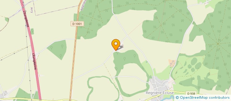 localisation de l'entreprise SCI DES GRANDS HETRES  FOREST-MONTIERS