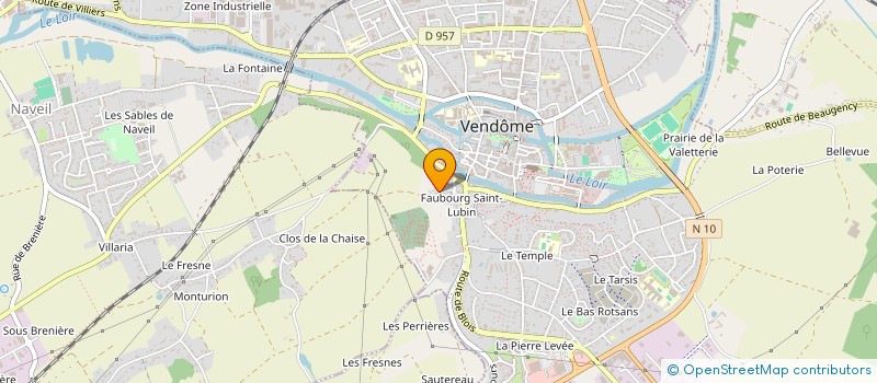 localisation de l'entreprise SCI DES GRANDS PRES  VENDOME