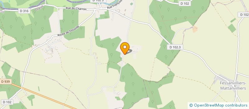 localisation de l'entreprise SCI DES GRANDS PRES à MONTIGNY-SUR-AVRE