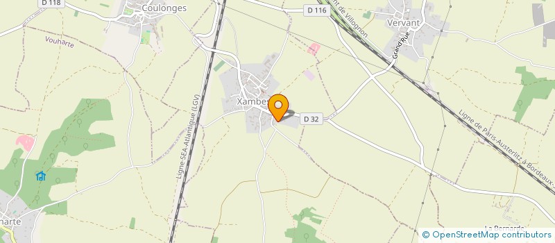 localisation de l'entreprise SCI DES GRANDS PRES à XAMBES