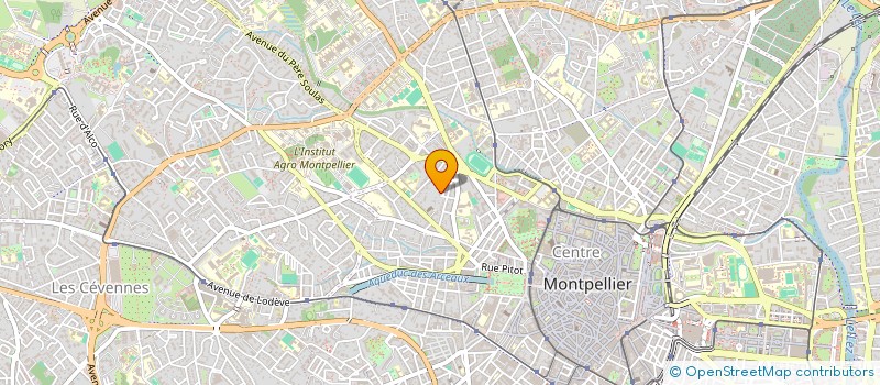 localisation de l'entreprise SCI DES GRANDS SAULES à MONTPELLIER