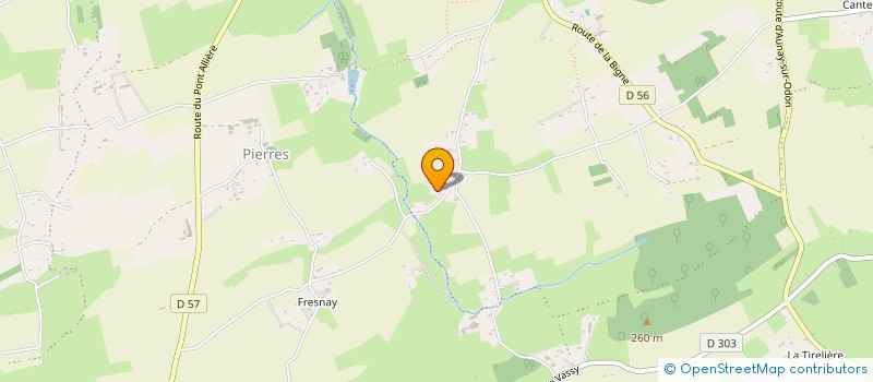 localisation de l'entreprise SCI DES GRANDS TOITS  VALDALLIERE