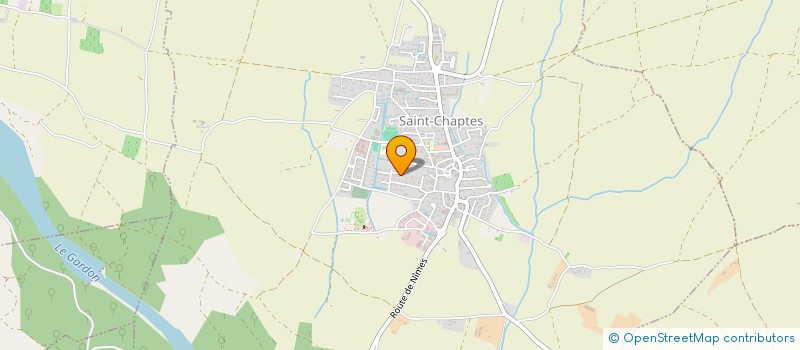 localisation de l'entreprise SCI DES GRANGEASSES  SAINT-CHAPTES