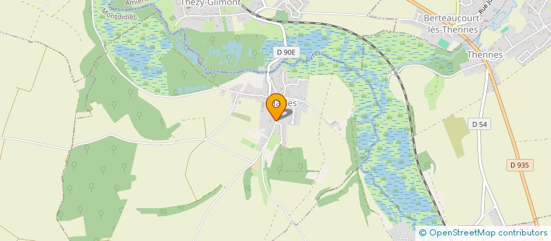 localisation de l'entreprise SCI DES GRANGES  HAILLES