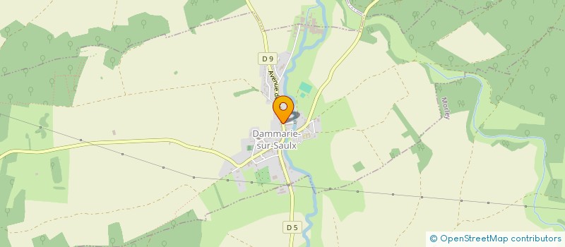 localisation de l'entreprise SCI DES GRANGETTES à DAMMARIE-SUR-SAULX