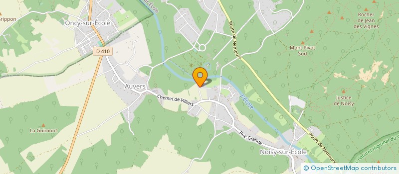 localisation de l'entreprise SCI DES GRAVILLIERS à NOISY-SUR-ECOLE