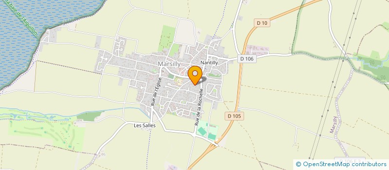 localisation de l'entreprise SCI DES GREFFIERES  MARSILLY