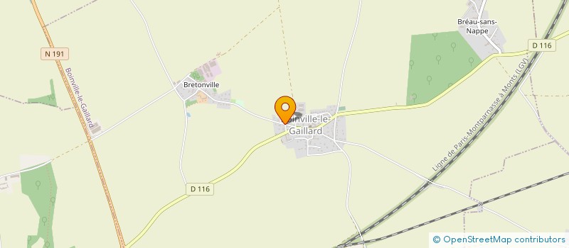 localisation de l'entreprise SCI DES GRENOTS  BOINVILLE-LE-GAILLARD