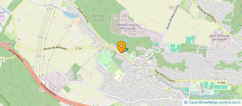 localisation de l'entreprise SCI DES GRES  MARCOUSSIS