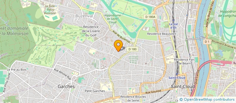 localisation de l'entreprise SCI DES GRESILLONS à GARCHES