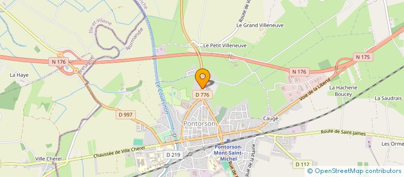 localisation de l'entreprise SCI DES GREVES  BEAUVOIR