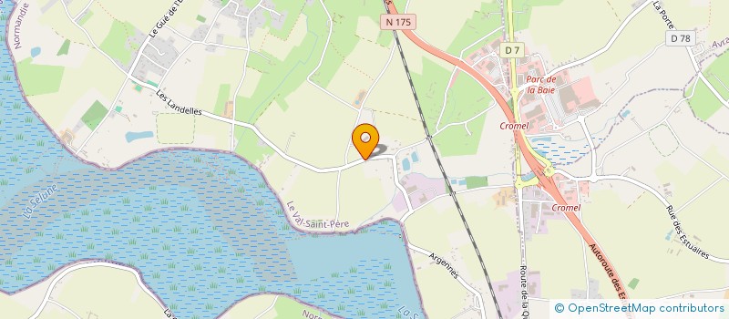 localisation de l'entreprise SCI DES GREVES  LE VAL-SAINT-PERE