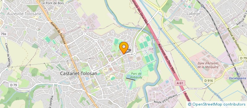 localisation de l'entreprise SCI DES GRILLONS à CASTANET-TOLOSAN