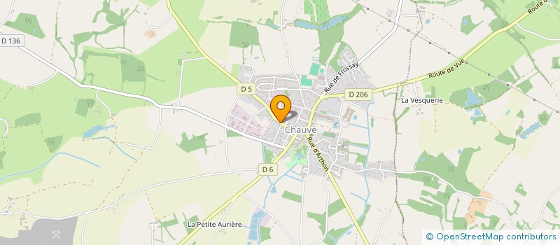 localisation de l'entreprise SCI DES GRIOTTES  CHAUVE