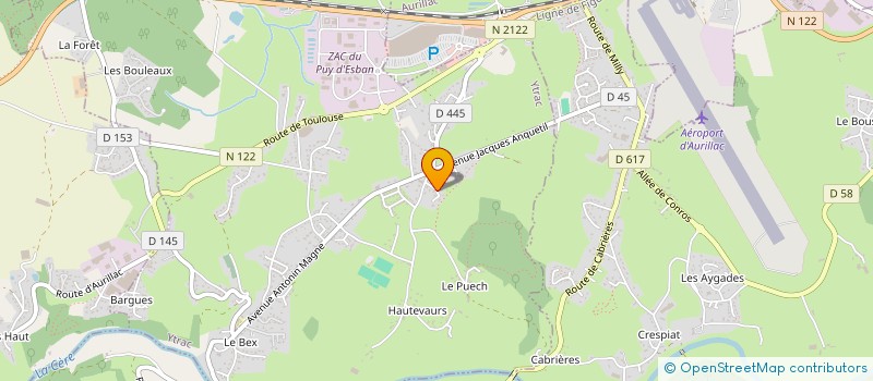 localisation de l'entreprise SCI DES GRIOTTES à YTRAC