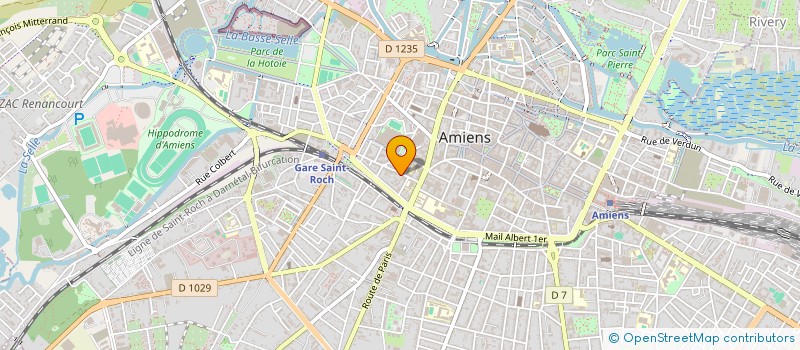 localisation de l'entreprise SCI DES GRISONS à AMIENS