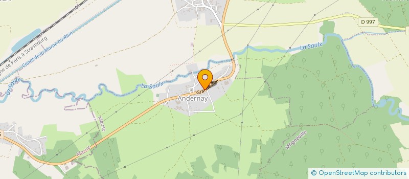 localisation de l'entreprise SCI DES GRIVES à NEUVILLE-SUR-ORNAIN