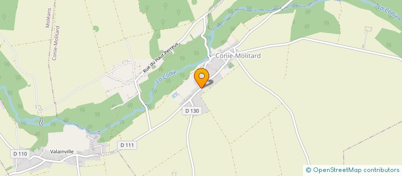 localisation de l'entreprise SCI DES GROISONS à CONIE-MOLITARD