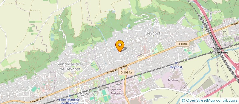 localisation de l'entreprise SCI DES GROLLES à BEYNOST