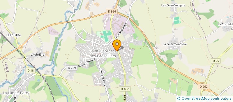 localisation de l'entreprise SCI DES GROSEILLERS à SAINT-GEORGES-DES-GROSEILLERS