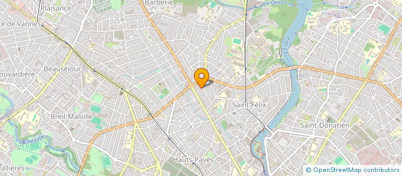 localisation de l'entreprise SCI DES GROSEILLIERS à NANTES