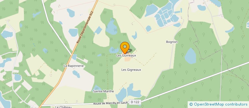 localisation de l'entreprise SCI DES GUINEAUX à MILLANCAY