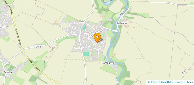 localisation de l'entreprise SCI DES GUINGOIS  THAON