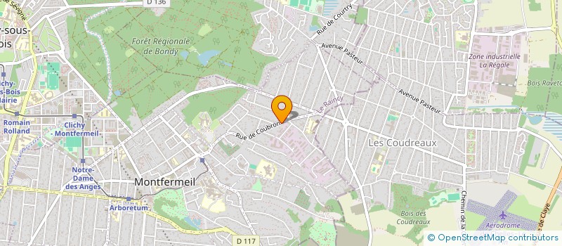 localisation de l'entreprise SCI DES GUISANTS à MONTFERMEIL
