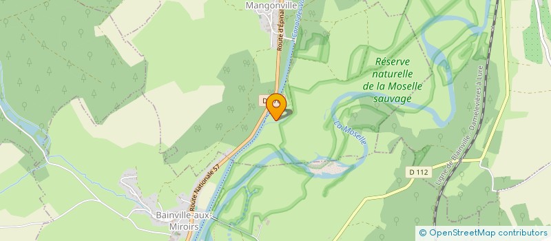 localisation de l'entreprise SCI DES HALLES  SAINT-GERMAIN