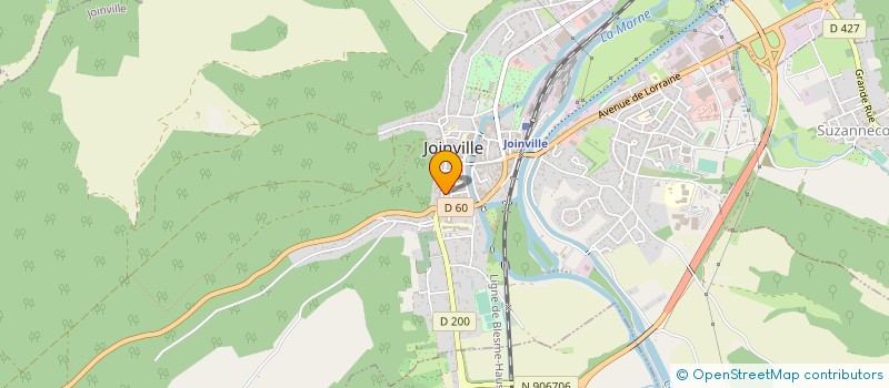 localisation de l'entreprise SCI DES HALLES à JOINVILLE