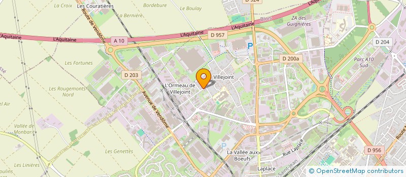 localisation de l'entreprise SCI DES HAUTES CATHELINETTES  BLOIS