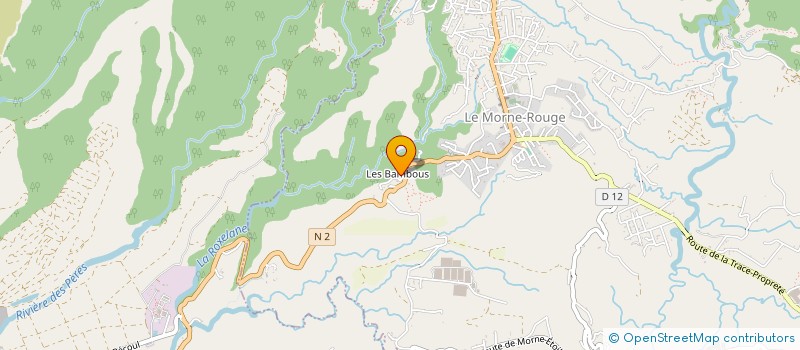 localisation de l'entreprise SCI DES HAUTEURS à LE MORNE-ROUGE