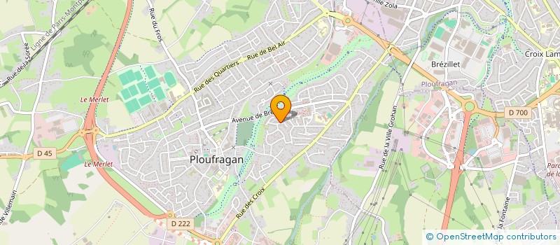 localisation de l'entreprise SCI DES HAUTIERES  TREMUSON