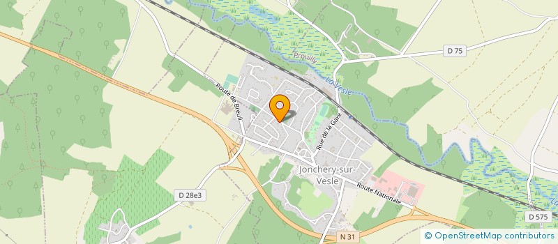 localisation de l'entreprise SCI DES HAUTS BALAIS  JONCHERY-SUR-VESLE