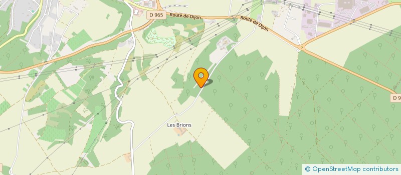 localisation de l'entreprise SCI DES HAUTS BRIONS  TONNERRE