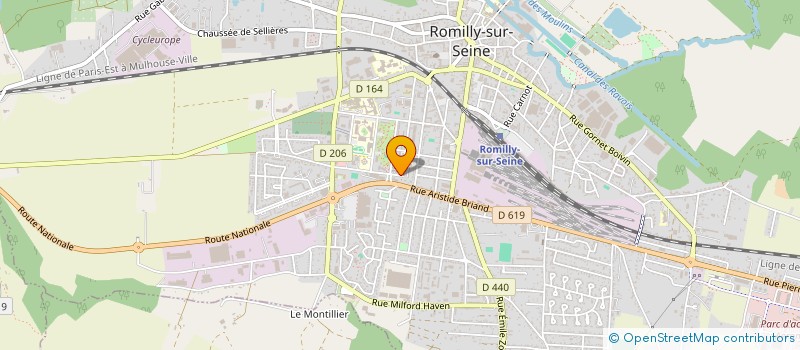 localisation de l'entreprise SCI DES HAUTS BUISSONS à ROMILLY SUR SEINE