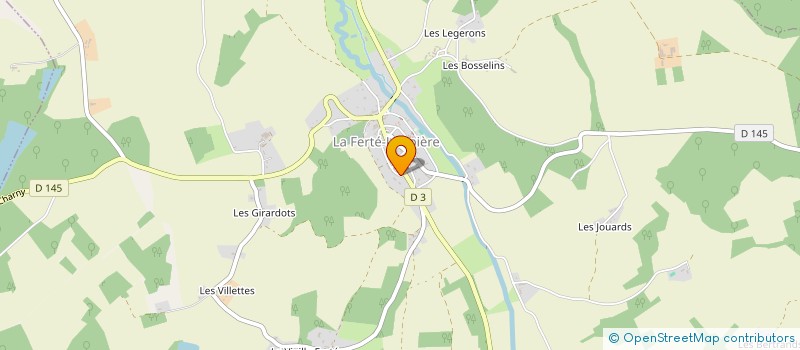 localisation de l'entreprise SCI DES HAUTS CHEVALIERS  LA FERTE-LOUPIERE
