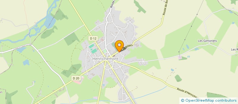 localisation de l'entreprise SCI DES HAUTS DE BOISBELLE  HENRICHEMONT