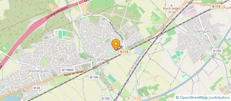 localisation de l'entreprise SCI DES HAUTS DE CASTELNAUDARY  SAINT-BRES